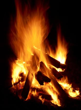 ogień, drewno, palić, ciemny Hong Chan - Dreamstime