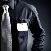 Pixwords Obraz z człowiek, krawat, koszula, ciemny Bortn66 - Dreamstime