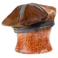 Pixwords Obraz z kapelusz, brązowy, obiekt, głowa, skóra Vvoevale