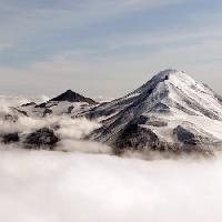 góry, śnieg, mgła, grad Vronska - Dreamstime