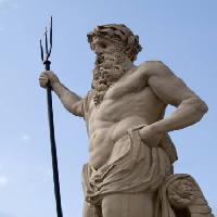 Statua, miecz, widelec, broda, starożytny Maksym Dragunov - Dreamstime