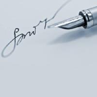 Pixwords Obraz z długopis, pisać, tekst, papier, tusz Ivan Kmit - Dreamstime