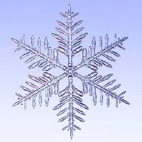 Pixwords Obraz z lodu, płatków, zima, śnieg James Steidl - Dreamstime