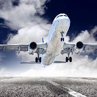 Pixwords Obraz z samolot, pas startowy, niebo, chmury Policas69