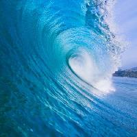Pixwords Obraz z fala, woda, niebieski, morze, ocean Epicstock - Dreamstime